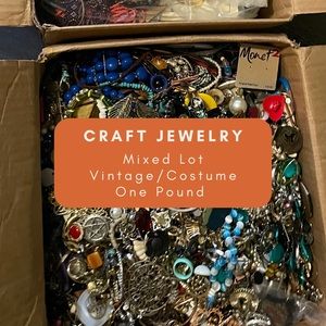Broken/Tangled Jewelry For Crafting | One Pound